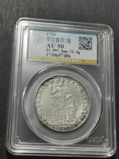 天下钱庄专场欢迎参拍 - 荷兰武士1盾银币