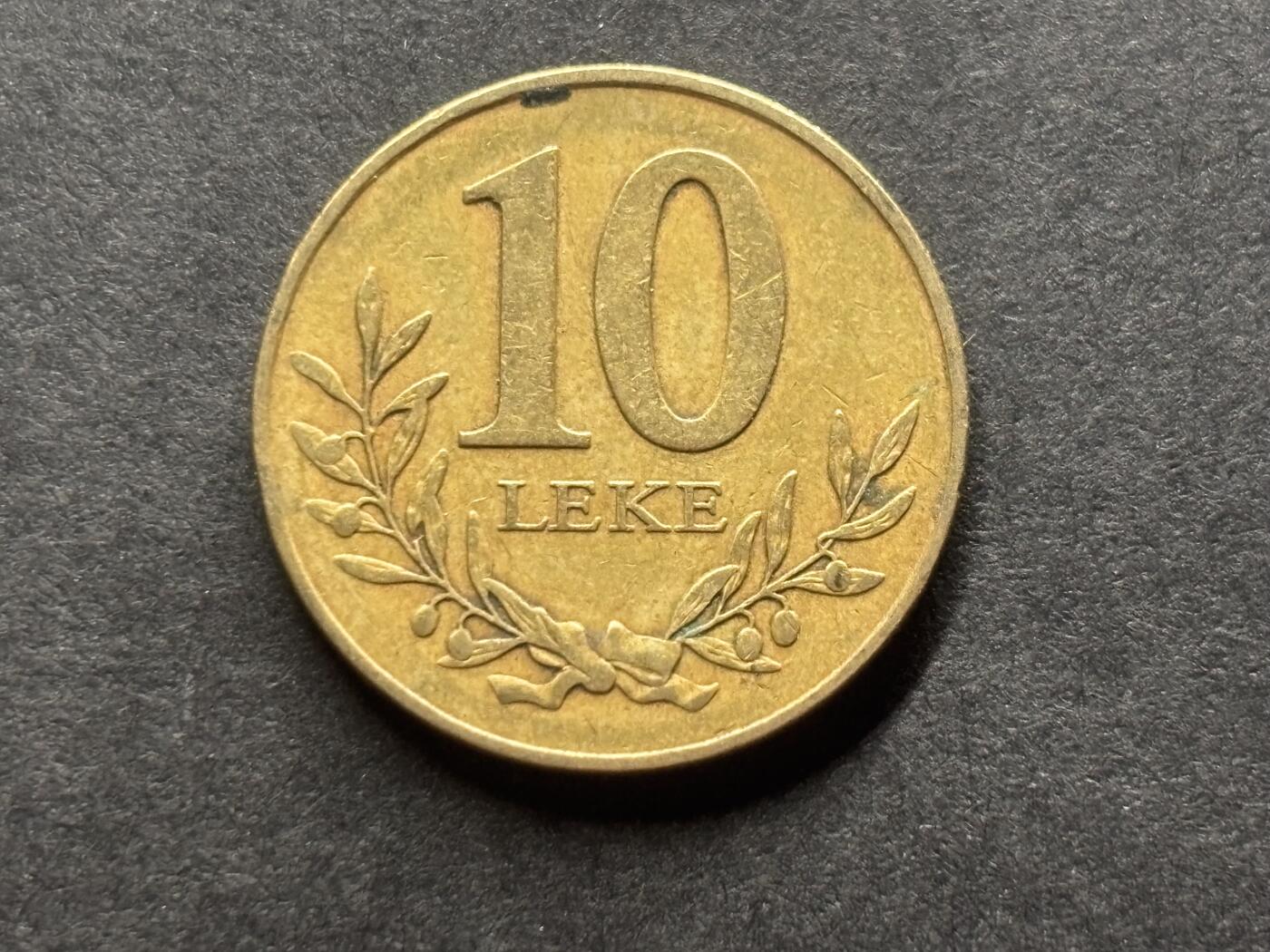 邮泉阁外国硬币限时拍卖第四十六场 （硬币在国外，请付邮费6元） 阿尔巴尼亚