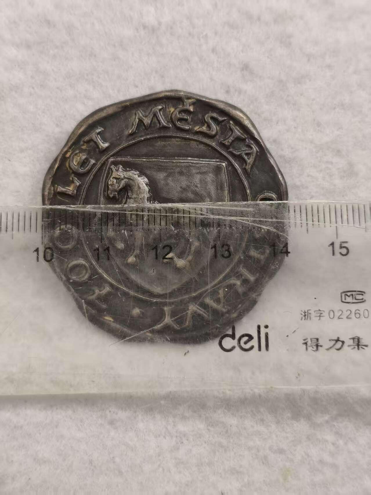 G&W世界散币，银币处理专场（第48场） 捷克 俄斯特拉发建城400周年纪念徽章/胸针