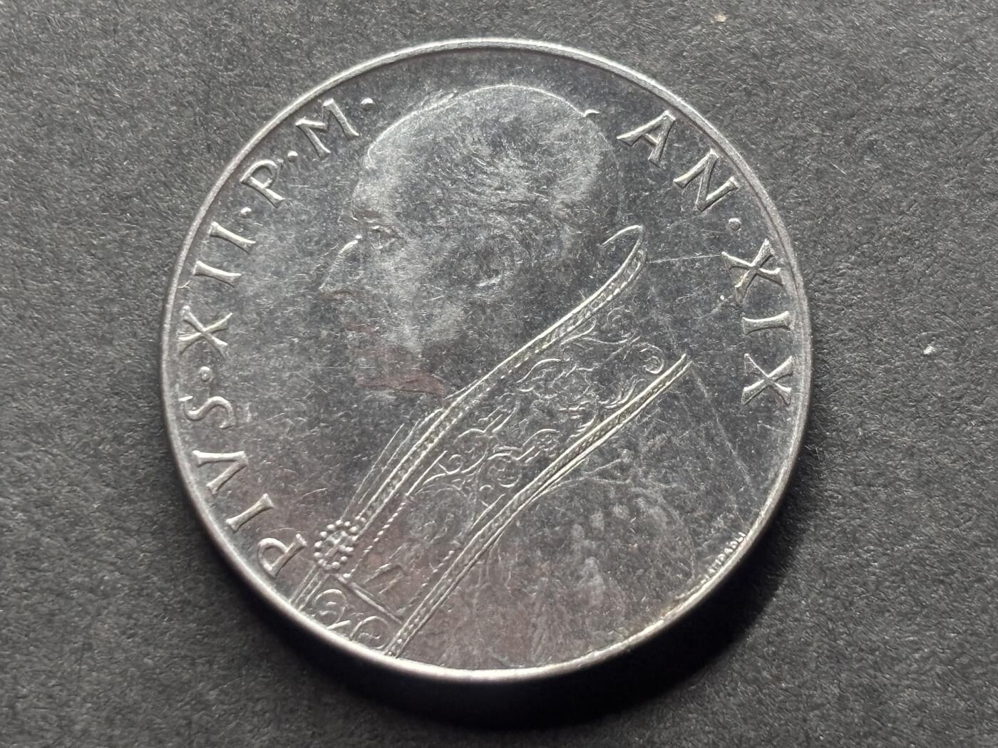 邮泉阁外国硬币限时拍卖第四十六场 （硬币在国外，请付邮费6元） 梵蒂冈