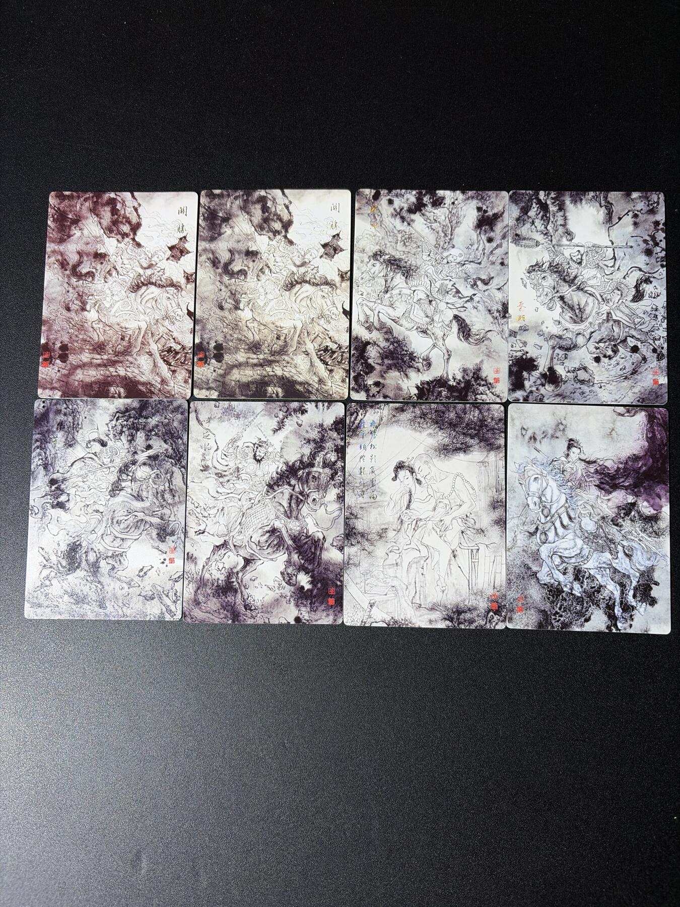 NO.30 好又多金牌大场，每周一站式配齐，方便凑单！（周6晚9点截拍，卖家送拍0抽成！） 【套卡】莹彩艺 董洁莹 梁山五虎+琼英+潘巧云 水墨卡一套