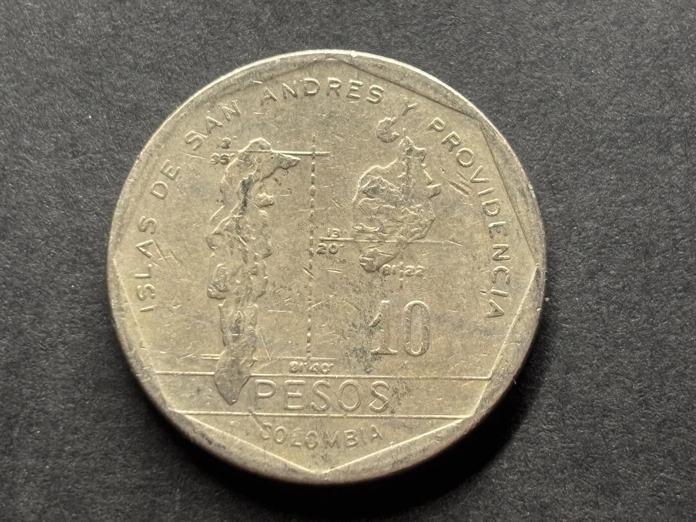 邮泉阁外国硬币限时拍卖第四十六场 （硬币在国外，请付邮费6元） 哥伦比亚