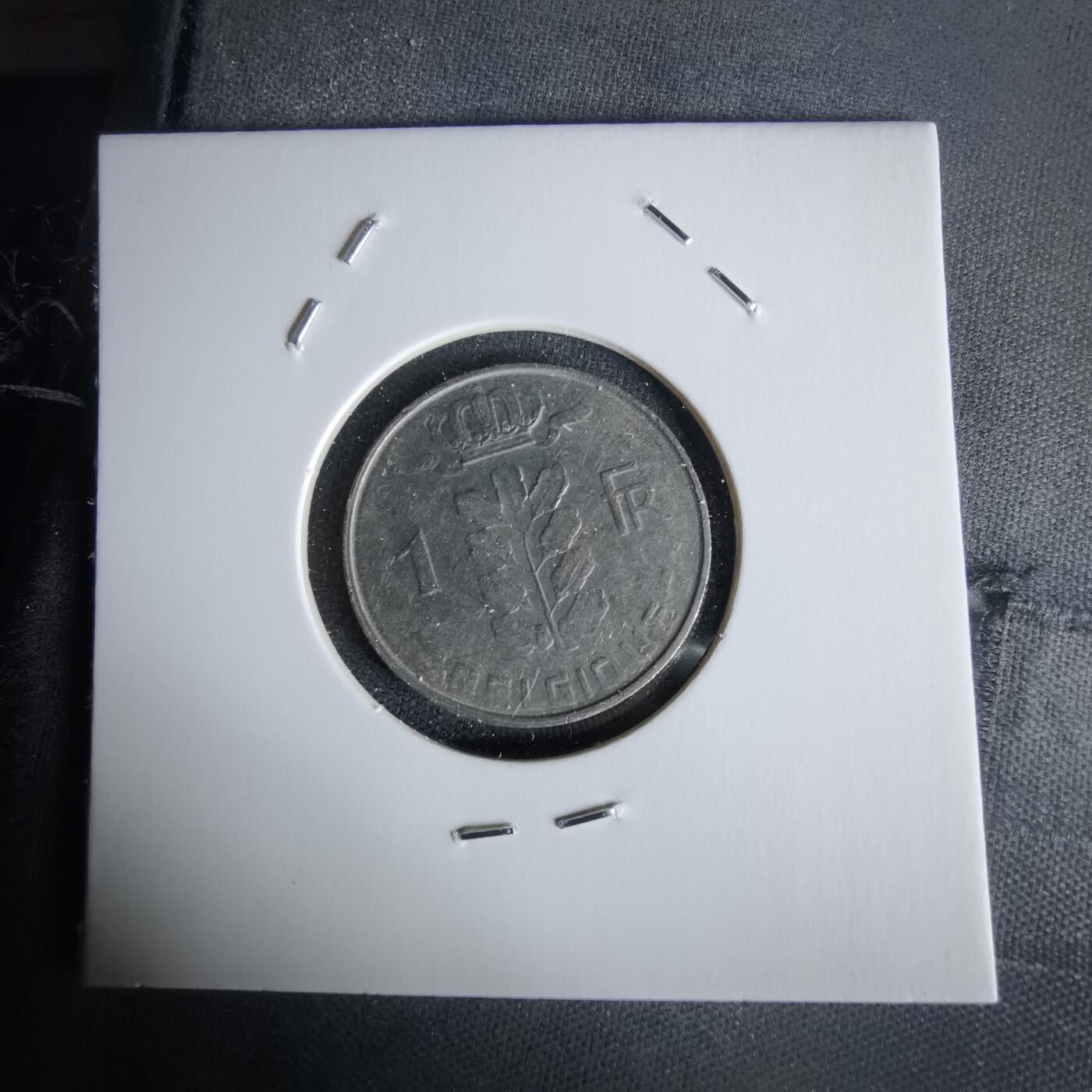 沼泽如烟--第1058场 比利时1965年1法郎