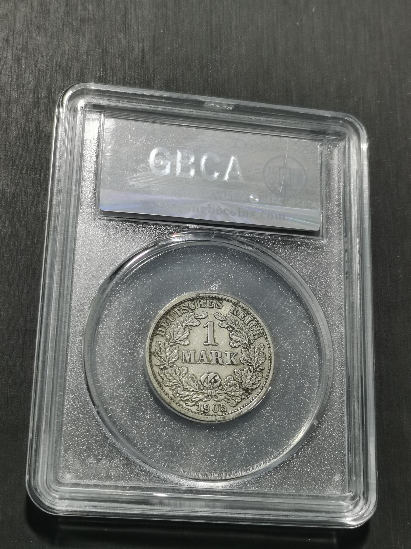 天下钱庄专场欢迎参拍 德国1马克银币