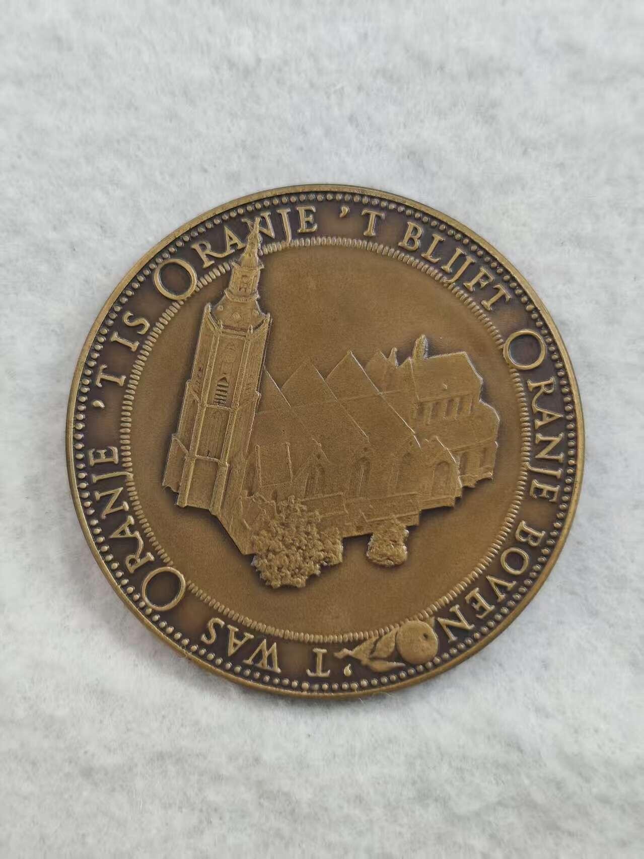 G&W世界散币，银币处理专场（第48场） 荷兰1967年 玛格丽特公主与彼得 范 沃伦霍芬婚礼纪念铜章