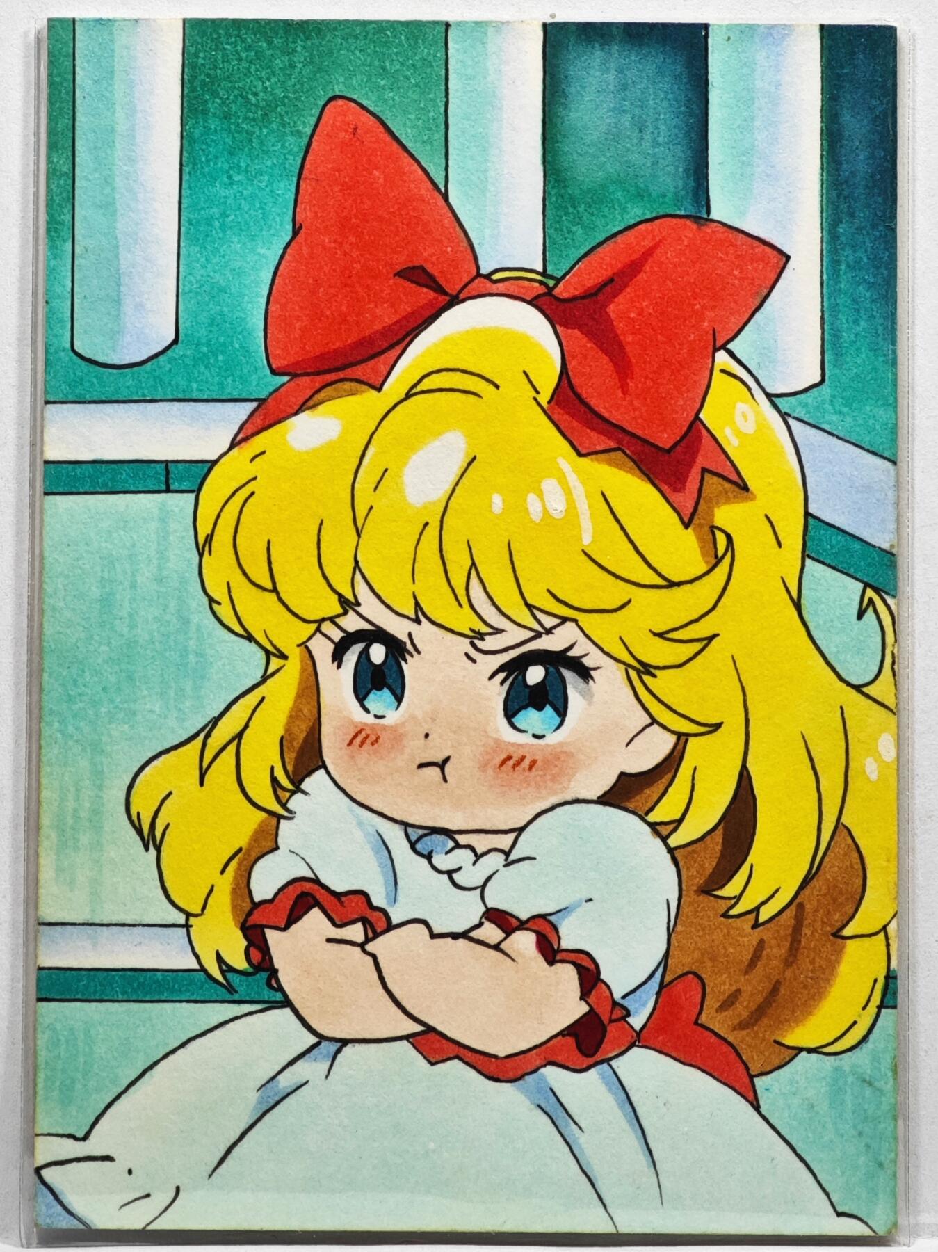 白泽拍卖卡牌手绘专场第35期（问东城春色，正谷雨，牡丹期） 2025 ALQHT手绘卡 萌趣  暗号亲签