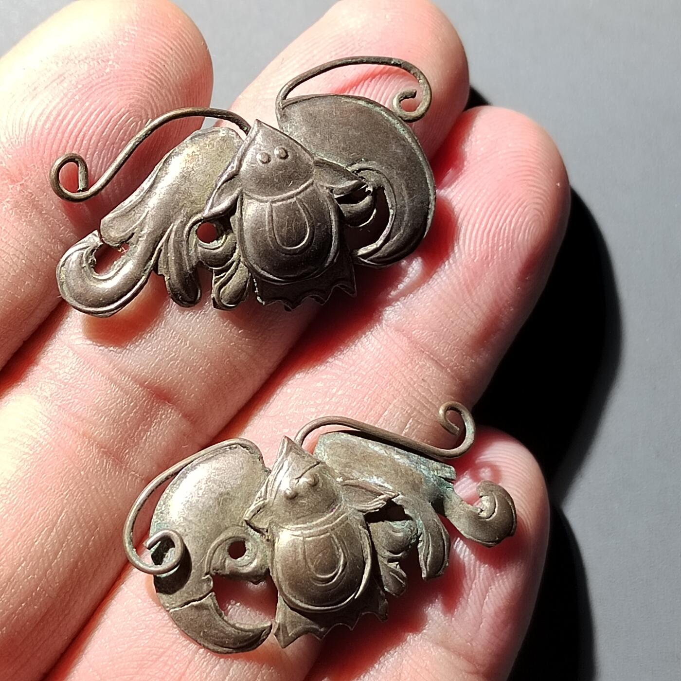 PCAI钱币  16-809  民清老银饰专场  各式纪念章小专场