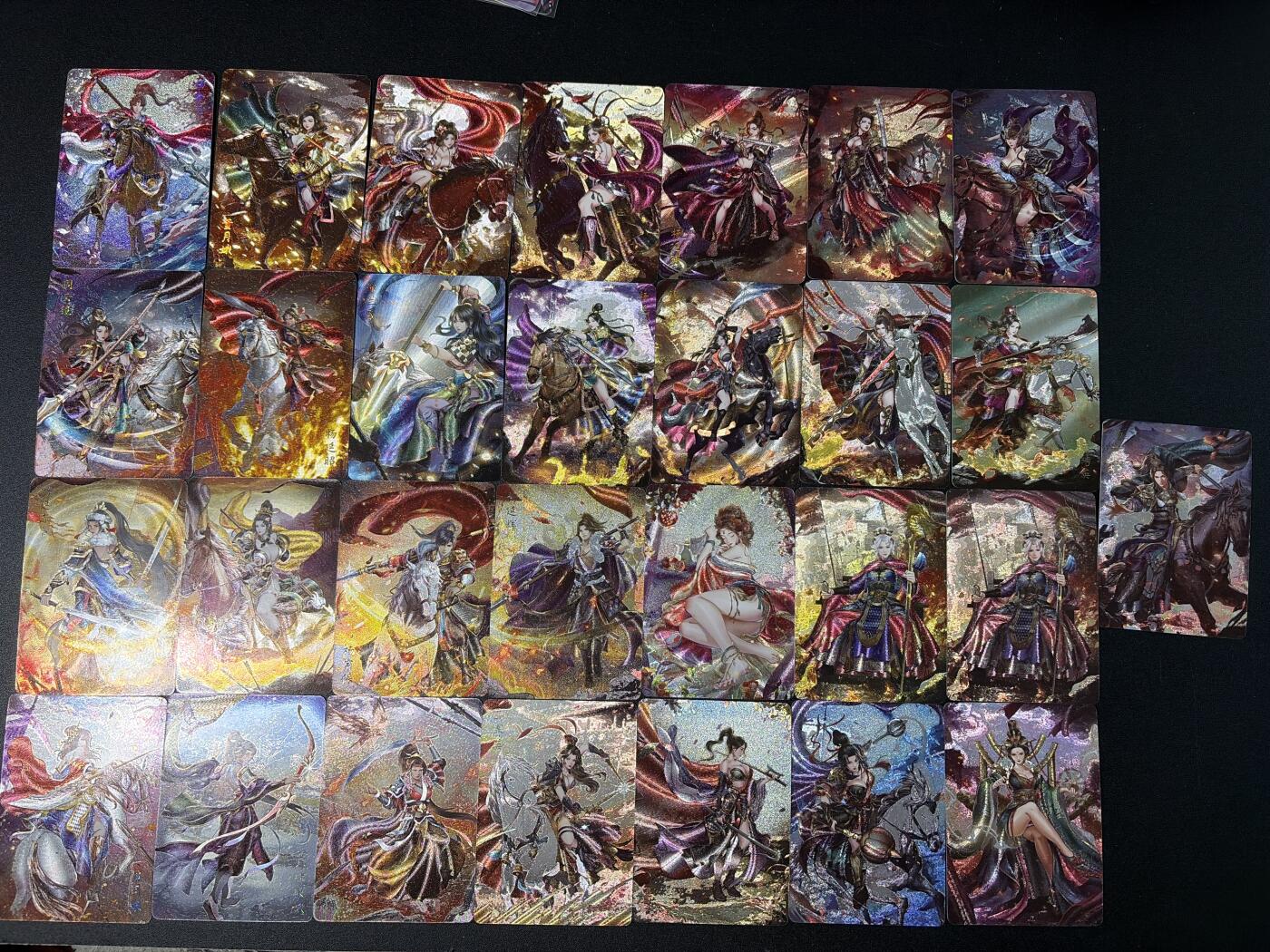 NO.30 好又多金牌大场，每周一站式配齐，方便凑单！（周6晚9点截拍，卖家送拍0抽成！） 【套卡】燎原卡牌 玲姐 杨门女将 全套 合计29张（含佘太君修正卡）粗闪