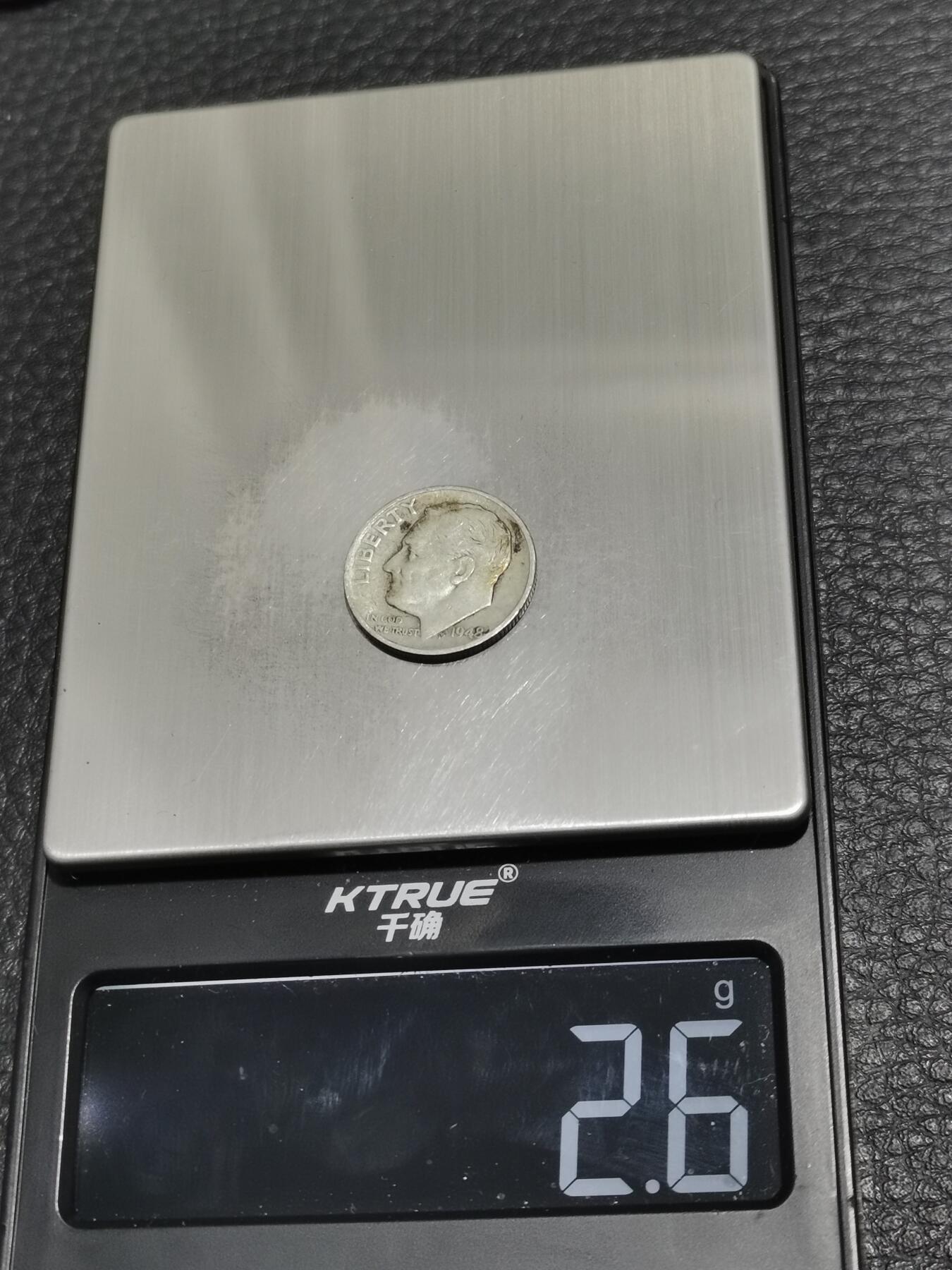 天下钱庄专场欢迎参拍 美国10美分银币