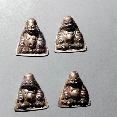 PCAI钱币  16-809  民清老银饰专场  各式纪念章小专场 - 清代至民国的民俗银饰 银量末知 民俗银饰不与银价挂勾