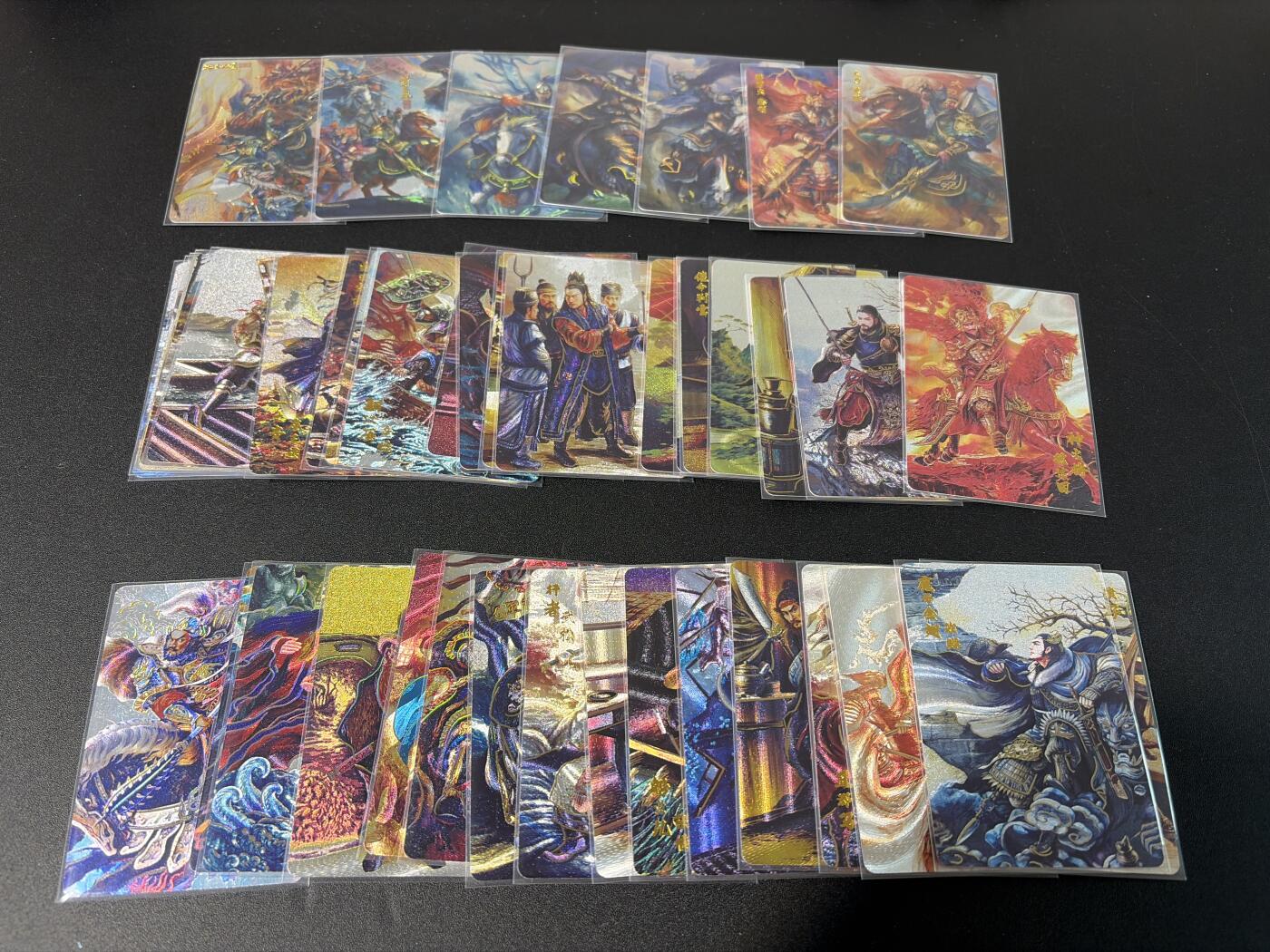 NO.30 好又多金牌大场，每周一站式配齐，方便凑单！（周6晚9点截拍，卖家送拍0抽成！） 【套卡】百里 苍之飞鸿水浒 第一弹 冷烫粗闪一套+鞠嘉宁五虎7张