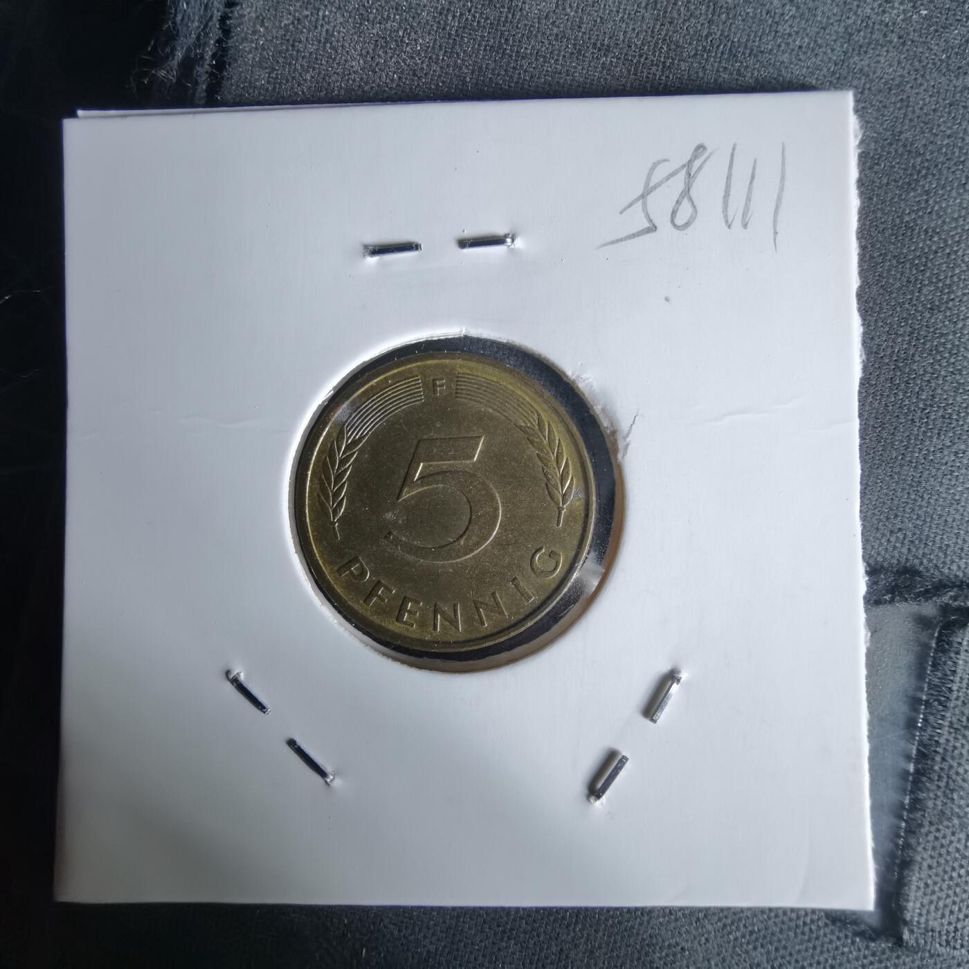 沼泽如烟--第1058场 德国1980年5芬尼