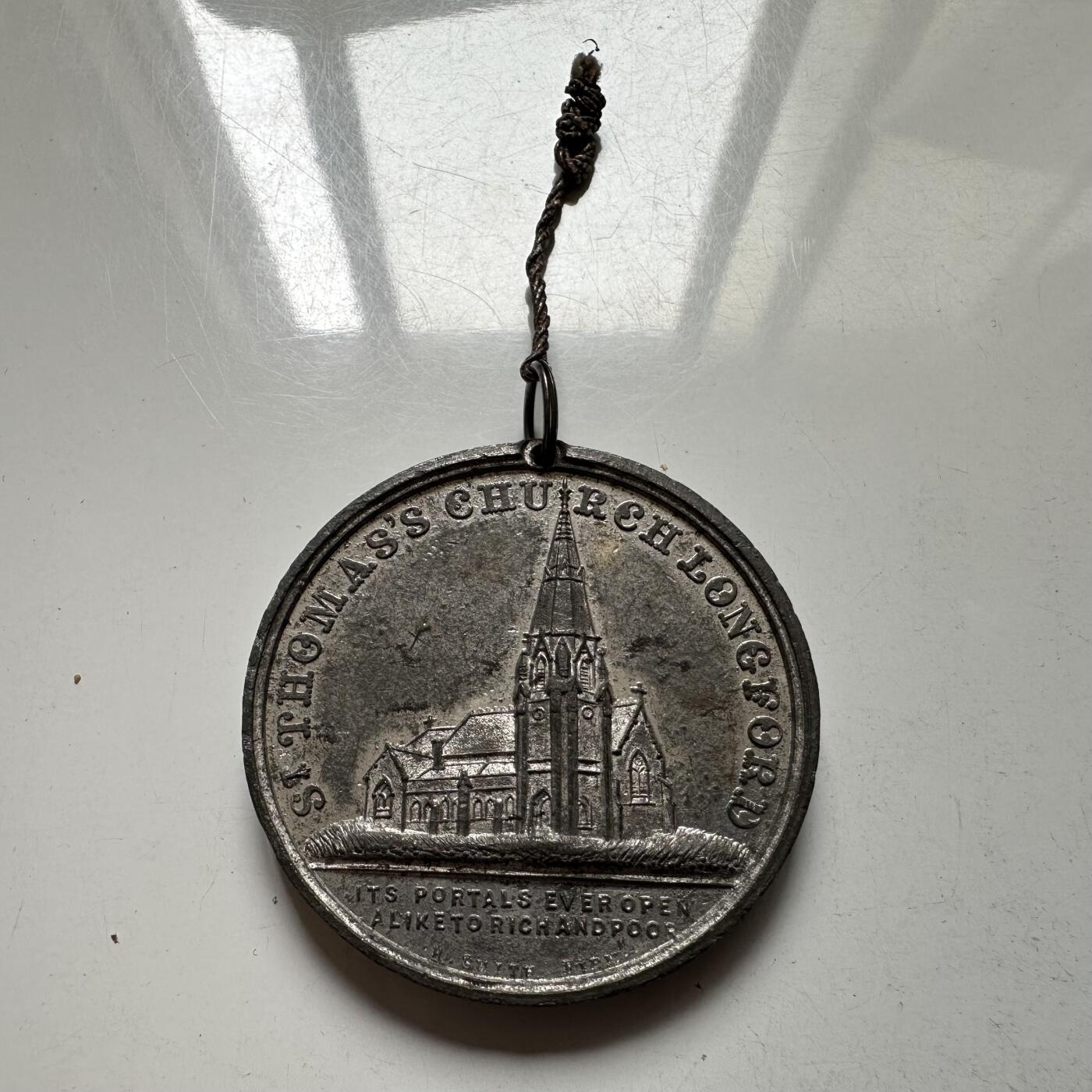 🌹外币初藏🌹🐯2026年第43场   每周二四六晚8️⃣点  世界硬币 英国 1878年 朗福德圣托马斯教堂清债义卖纪念章 45毫米