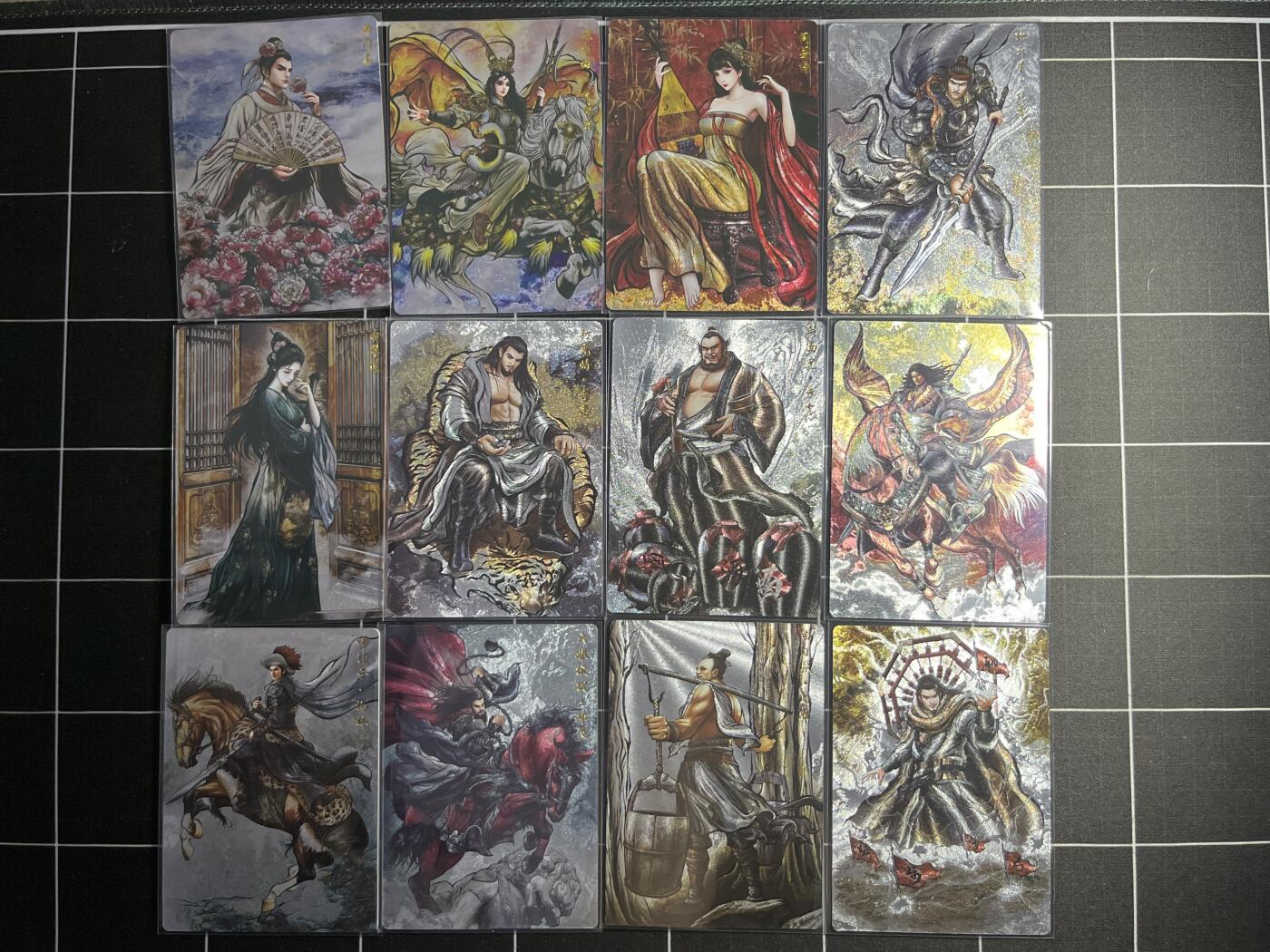 欢迎送拍、零成本上架，释放现金流，合理分配上拍卡品 【半粗一套】张建东一套35张 齐卡文化&水浒