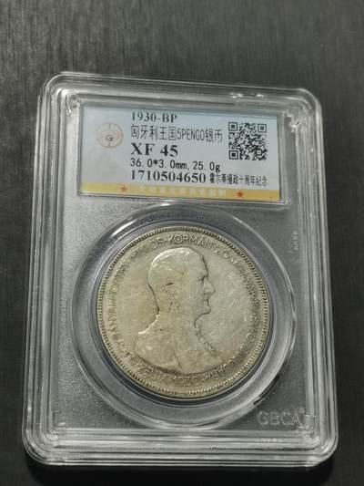 天下钱庄专场欢迎参拍 - 匈牙利双天使银币