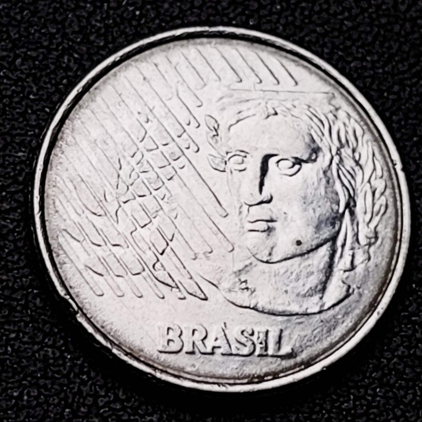 泉币菌-第226场-拍品多 请提前出价 橄榄枝女神 巴西10克鲁塞罗硬币 1994年 22mm