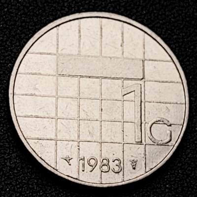 泉币菌-第226场-拍品多 请提前出价 - 1983年 荷兰王国1盾镍币 贝娅特丽克丝头像 入欧前 已绝版 25mm