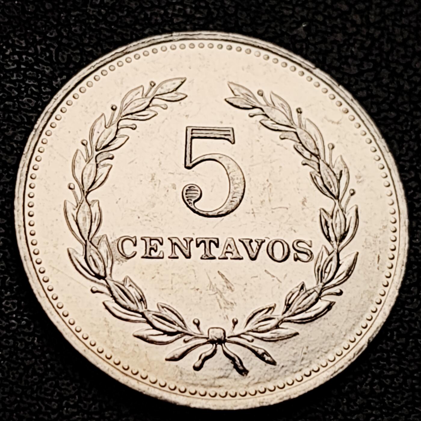 泉币菌-第227场-拍品多 请提前出价 原光极美 萨尔瓦多1984年 5分硬币 纪念币铜钱 袖珍币