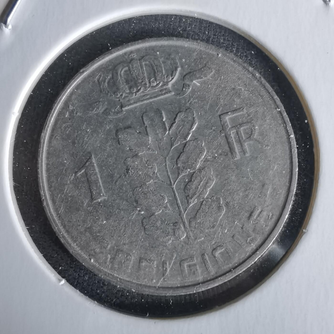 沼泽如烟--第1058场 比利时1965年1法郎