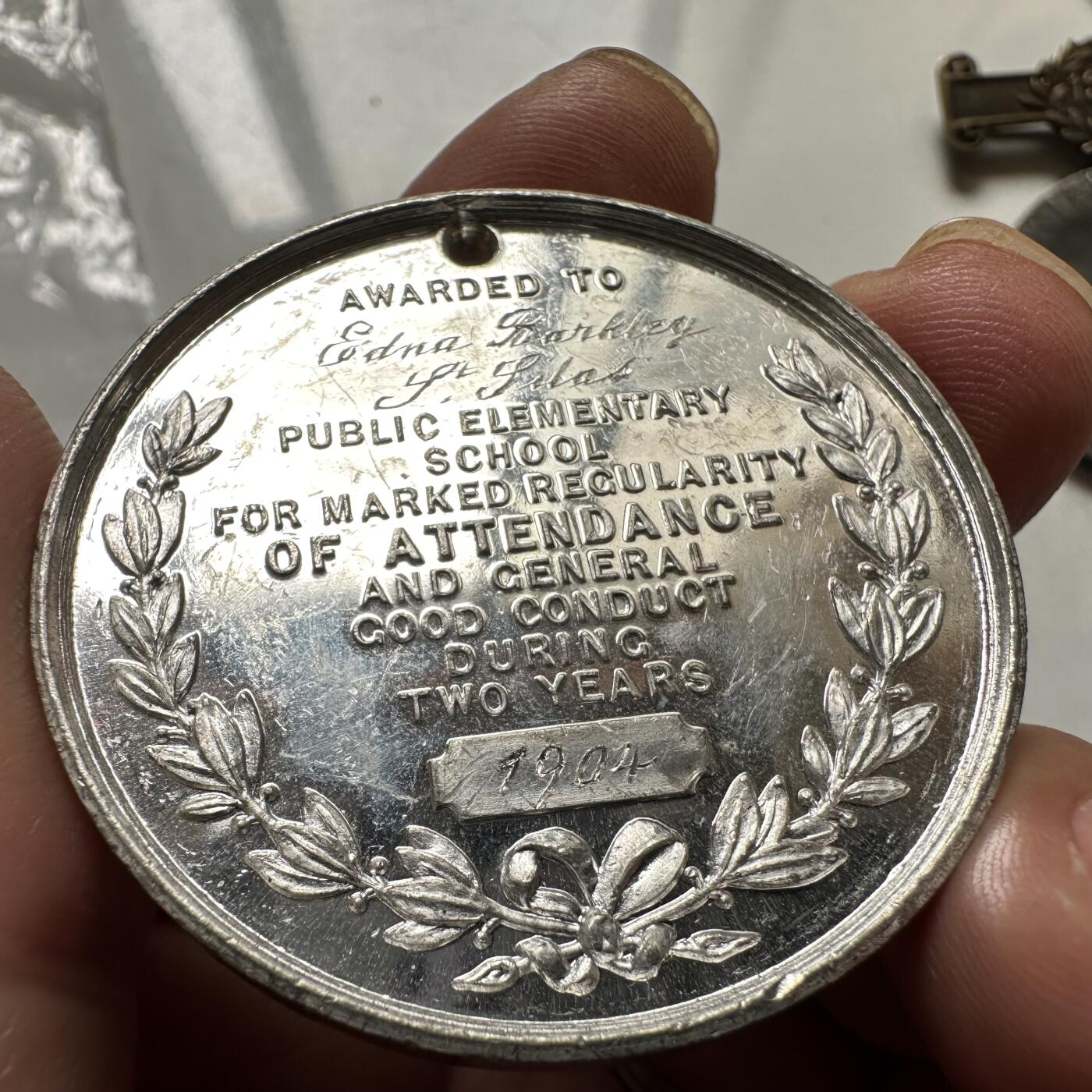 🌹外币初藏🌹🐯2026年第43场   每周二四六晚8️⃣点  世界硬币 英国 1904年 利物浦教育委员会 奖章 44.4毫米