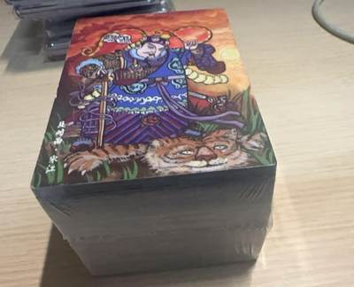 龙虎卡牌-八三场（满200元包邮，无佣金，每周六结拍，欢迎送拍） - 【原封套卡】普卡108张 孙忠会 - 年画水浒传 全套