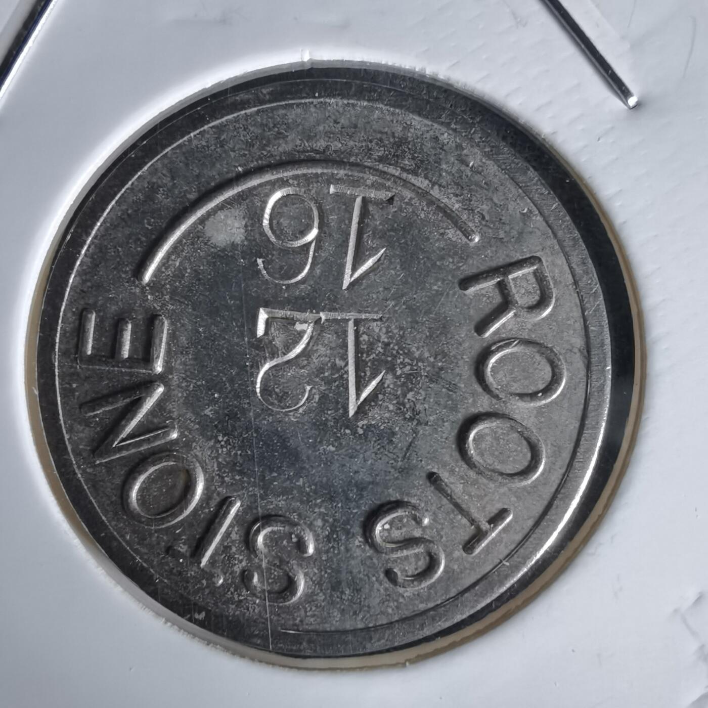 沼泽如烟--第1058场 Roots Stone 12/16 数学教学/益智金属代币