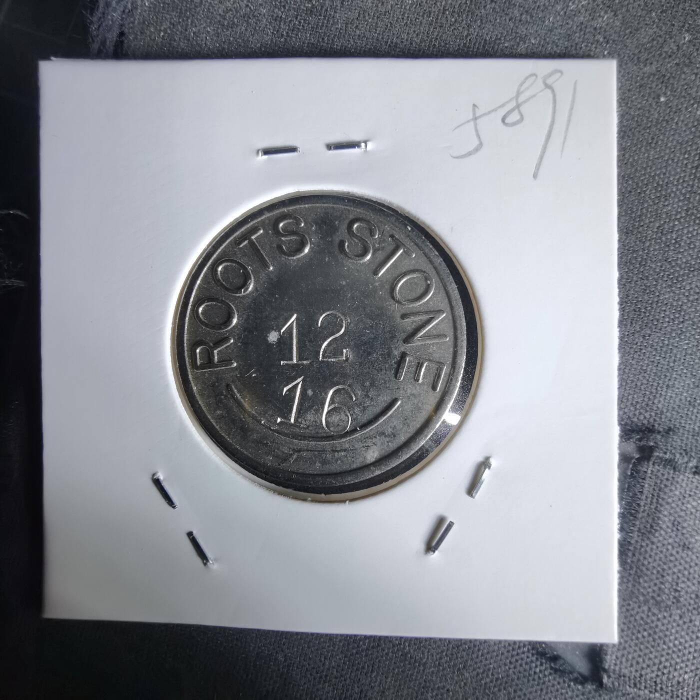 沼泽如烟--第1058场 Roots Stone 12/16 数学教学/益智金属代币