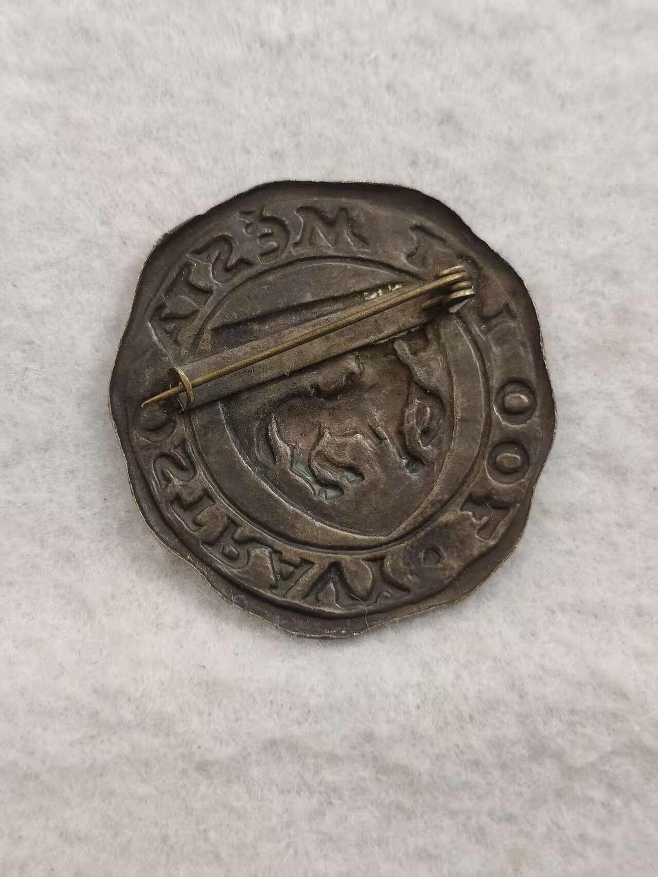 G&W世界散币，银币处理专场（第48场） 捷克 俄斯特拉发建城400周年纪念徽章/胸针