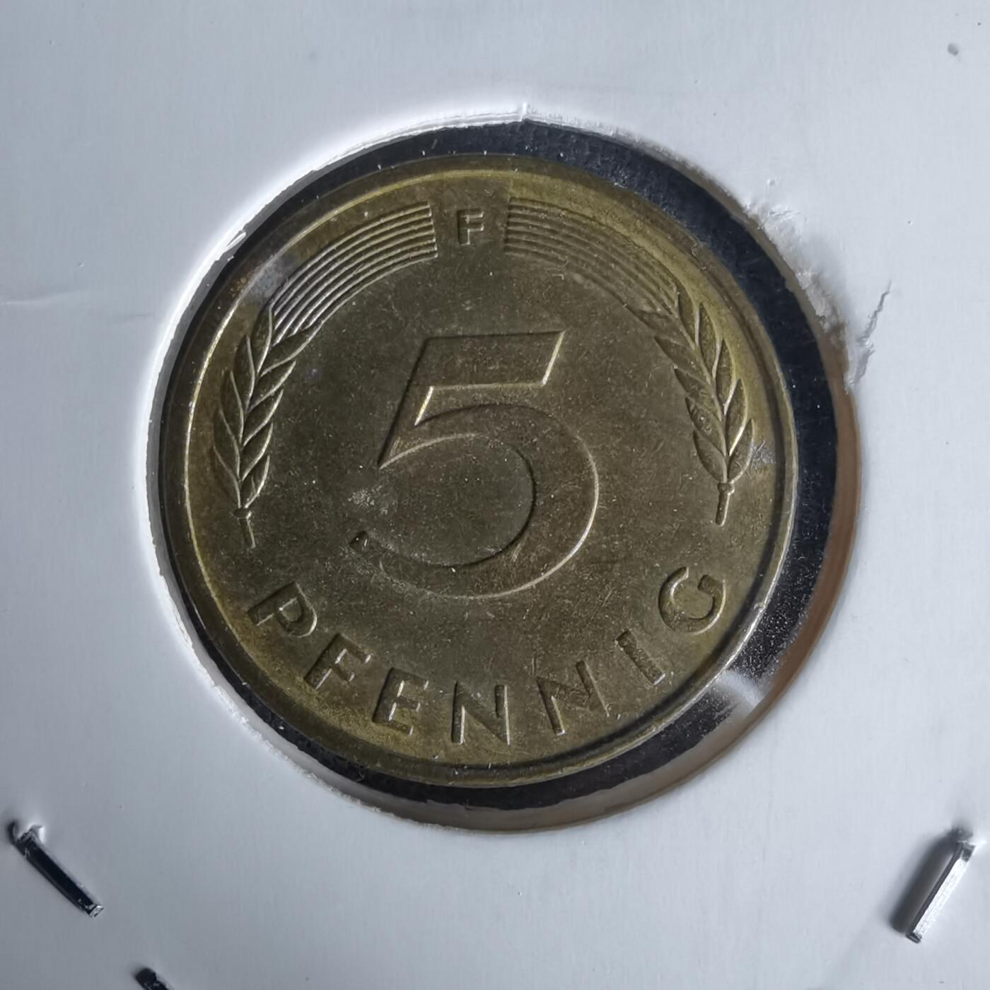 沼泽如烟--第1058场 德国1980年5芬尼