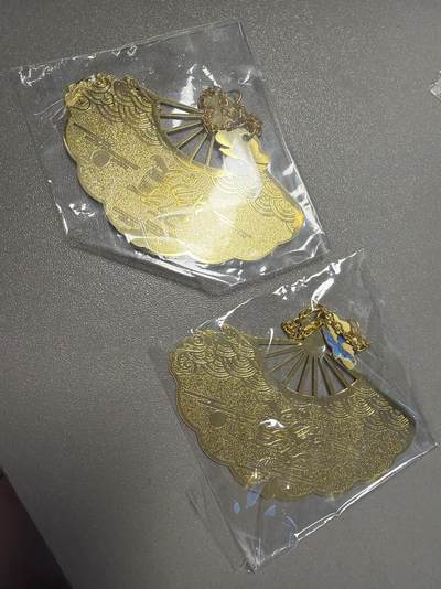 麦趣喜第六场   (4月17号周五晚上22点截拍，专注买家市场，福利拉满)  趣卡社 金属书签 2枚