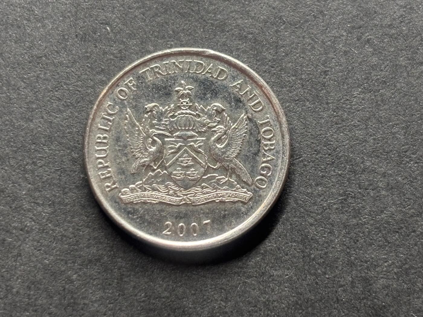 邮泉阁外国硬币限时拍卖第四十六场 （硬币在国外，请付邮费6元） 特立尼达和多巴哥