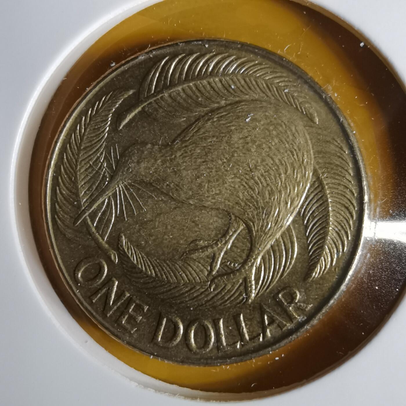 沼泽如烟--第1057场 新西兰1991年一元