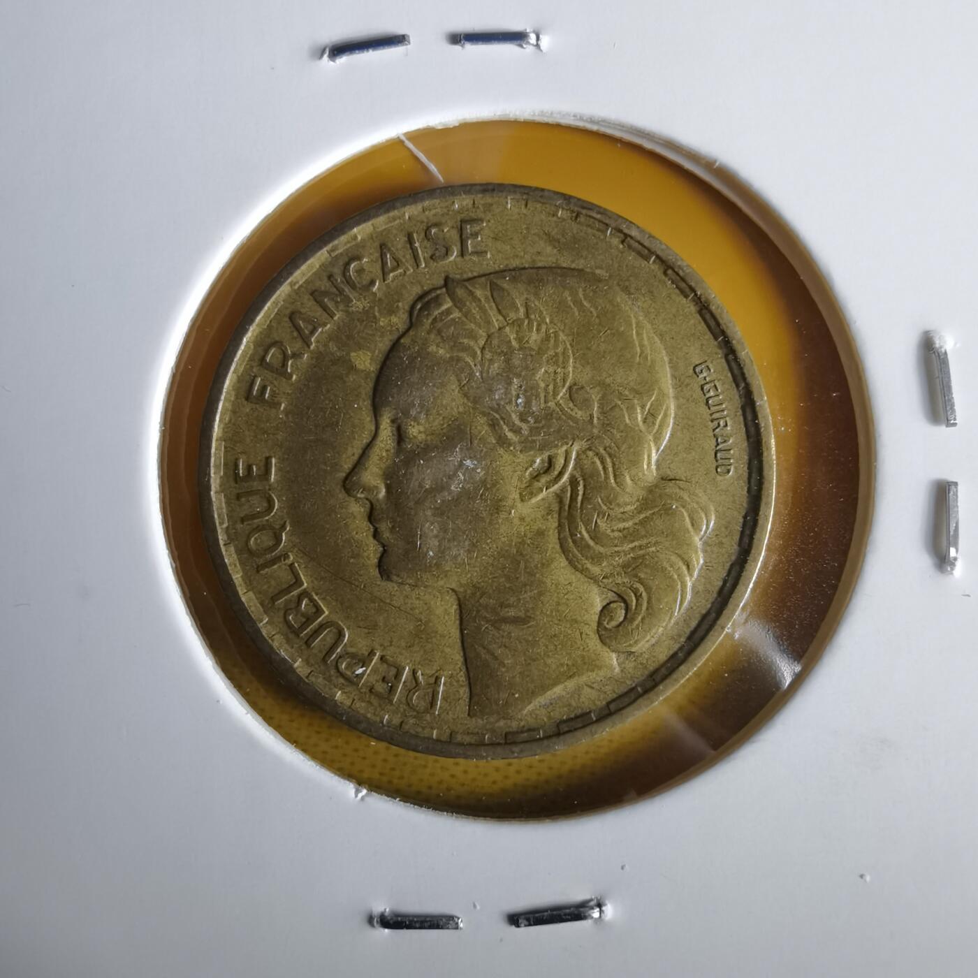 沼泽如烟--第1059场 法国1951年20法郎