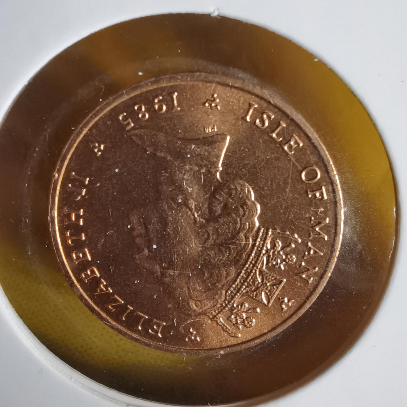 沼泽如烟--第1059场 马恩1985年1便士