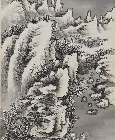 碧月说宝.近现代书画专场（九） 萧愻 飞雪