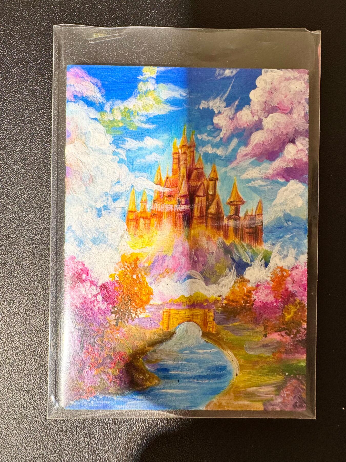 NO.30 好又多金牌大场，每周一站式配齐，方便凑单！（周6晚9点截拍，卖家送拍0抽成！） 【1/1手绘卡】画师昕晴 精品手绘厚卡 梦幻城堡