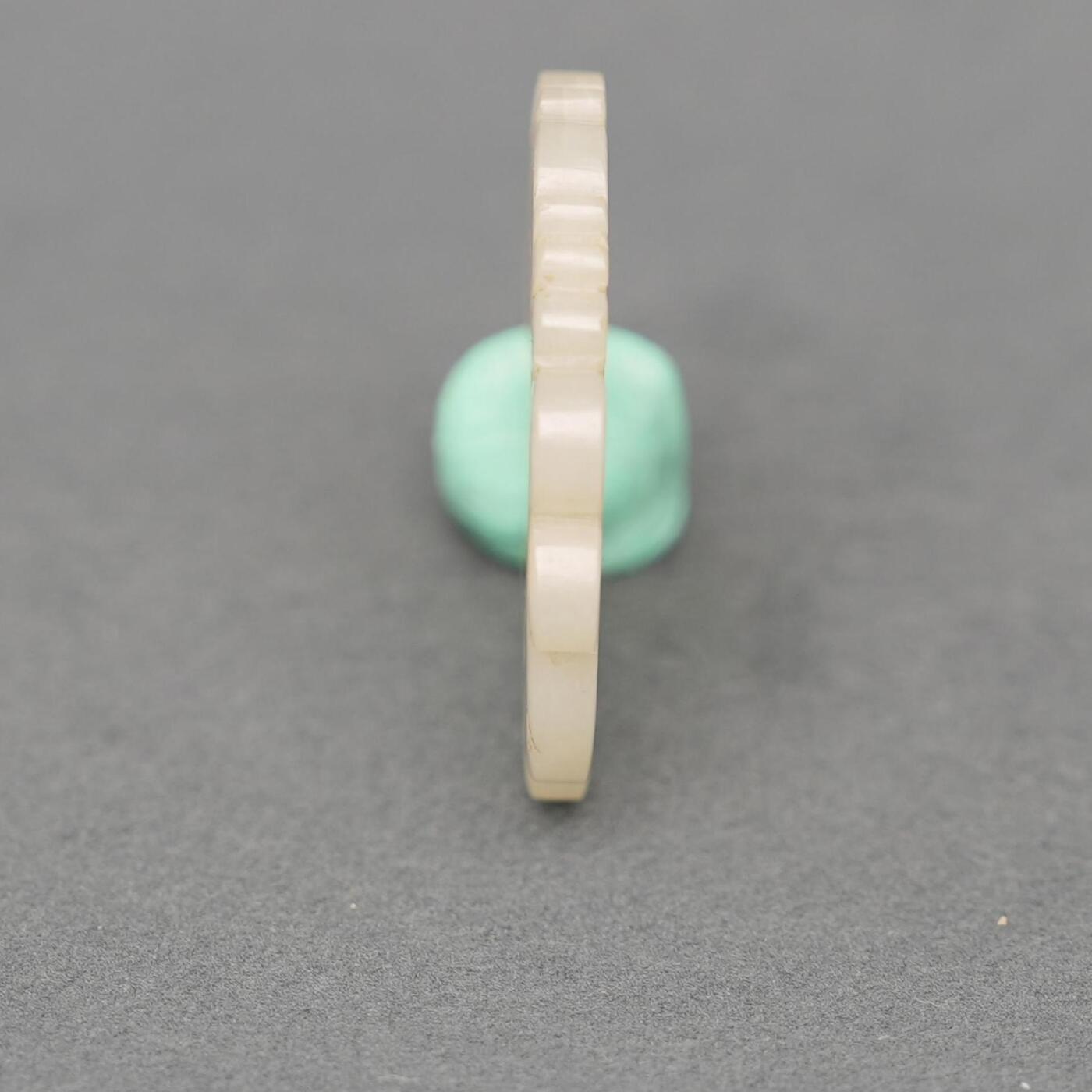 碧月说宝.韫玉流光-南京文物公司明清玉器专场（一） 玉双龙福字佩