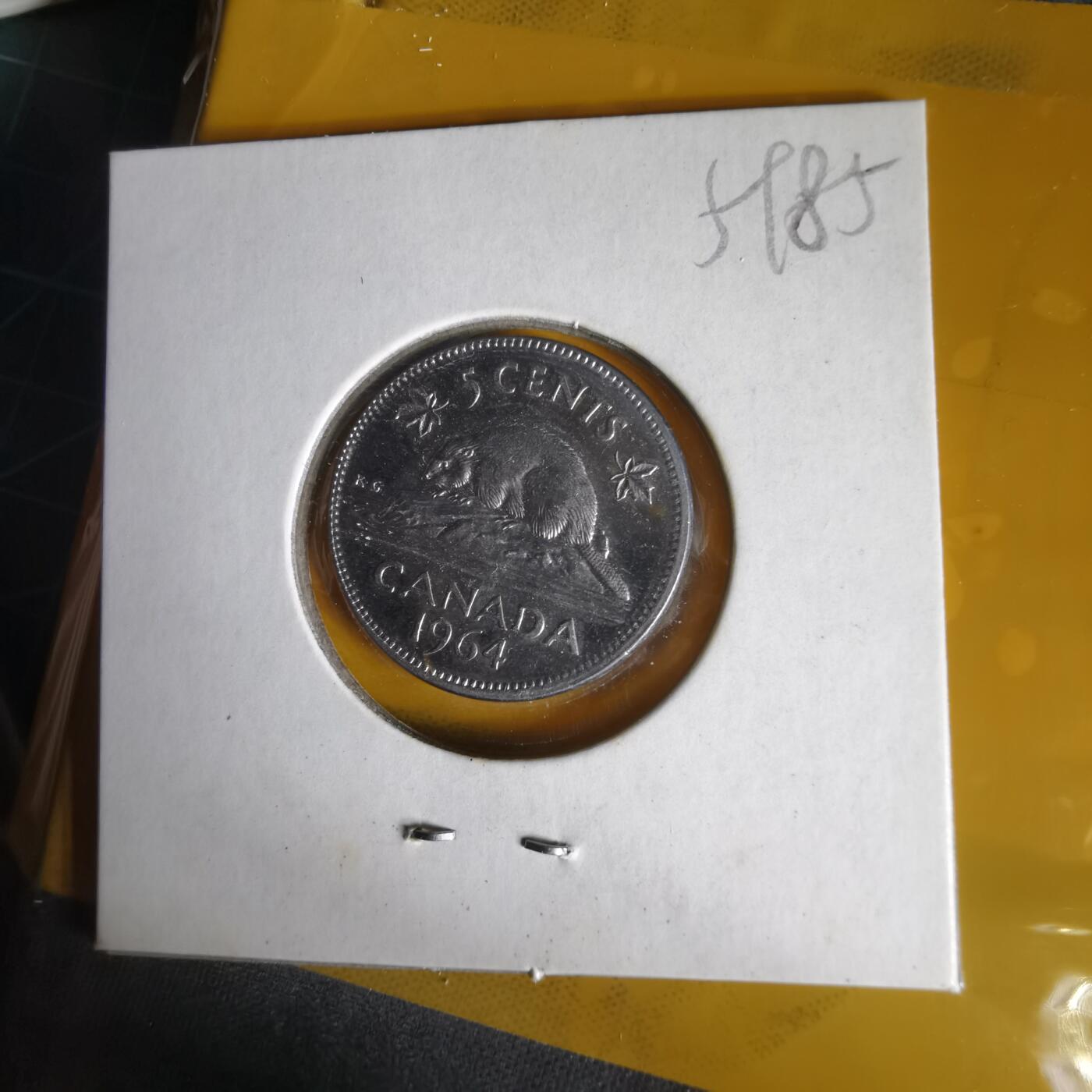 沼泽如烟--第1059场 加拿大1964年五分