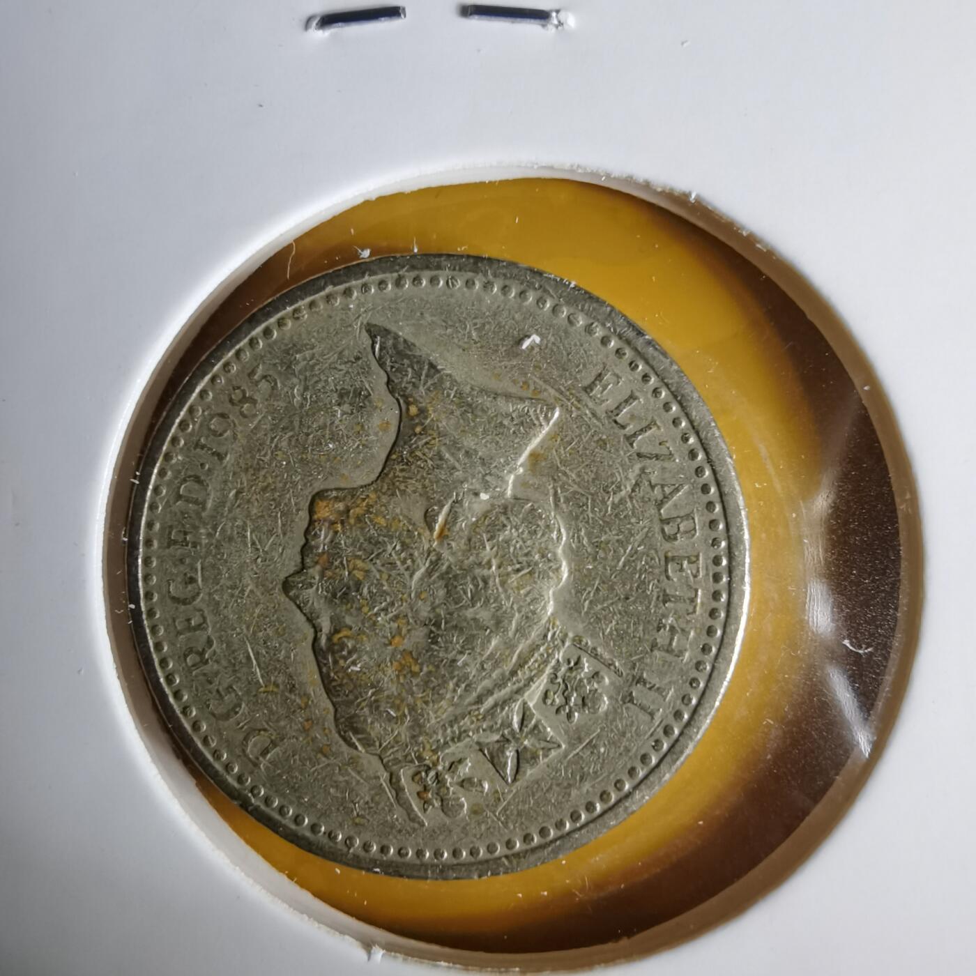 沼泽如烟--第1057场 英国1985年一磅