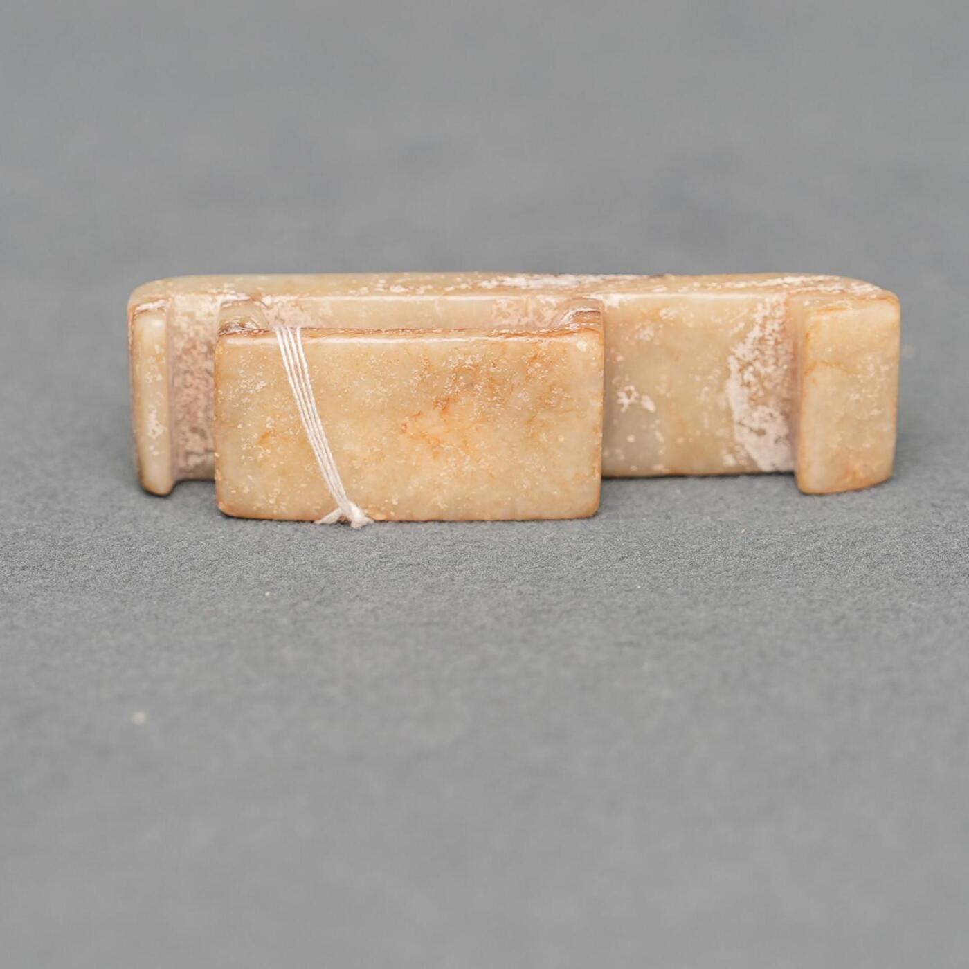 碧月说宝.韫玉流光-南京文物公司明清玉器专场（一） 玉谷纹剑璏