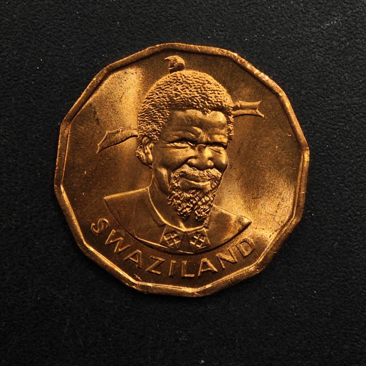 【淘币小摊】实时拍第八百九十二拍   散币场    每周一统一发货 斯威士兰1982年1分铜币