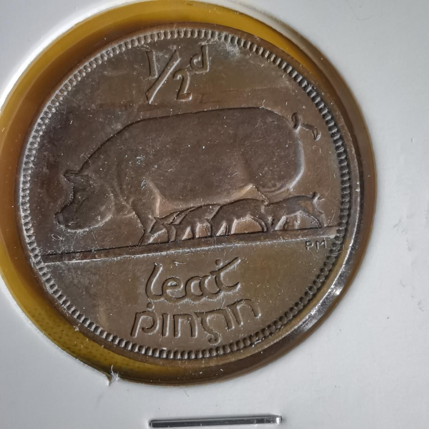 沼泽如烟--第1059场 爱尔兰1965年半便士