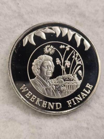 G&W世界散币，银币处理专场（第48场） - 福克兰2002年50便士 伊丽莎白二世登基50周年 压轴庆典  克朗型