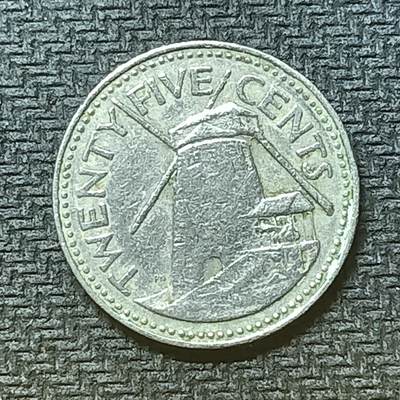 逸泉钱币2026第十九场世界钱币纪念币B2310-2754 2376巴巴多斯25分