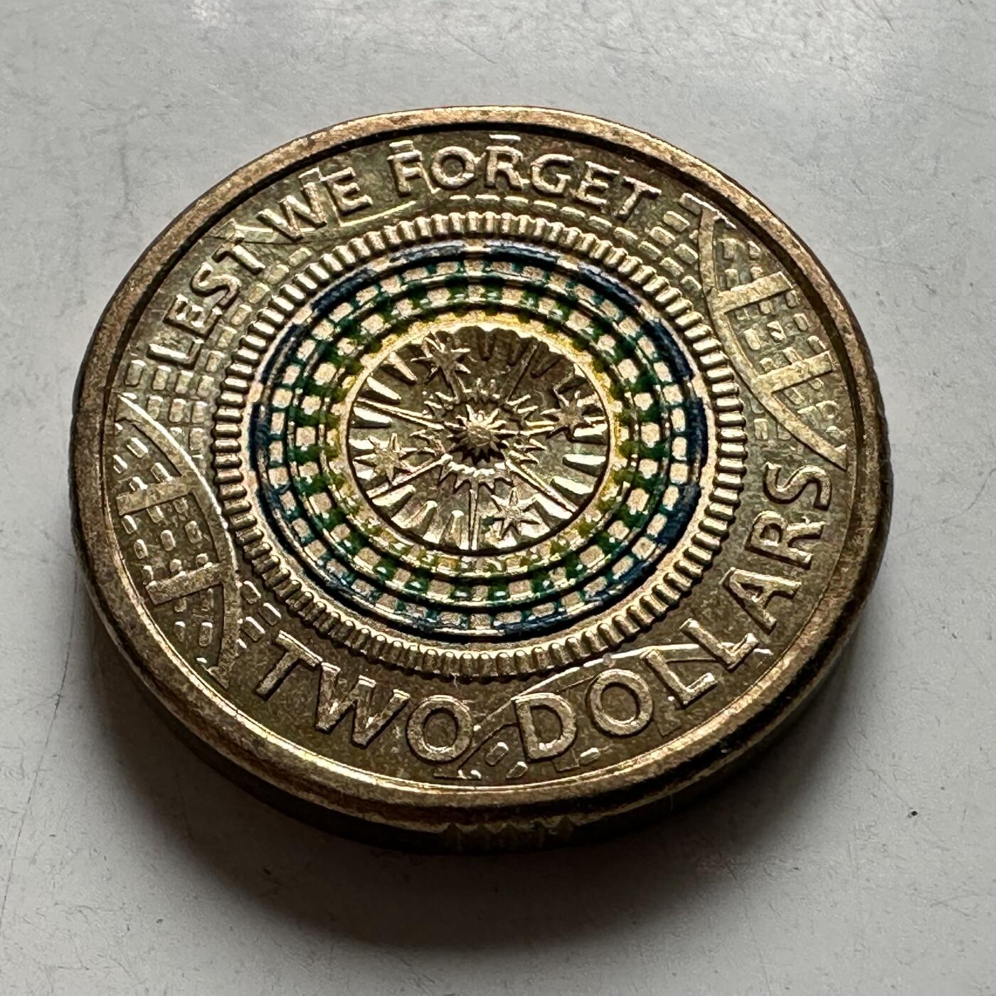 🌹外币初藏🌹🐯2026年第43场   每周二四六晚8️⃣点  世界硬币 澳大利亚2017年¥2纪念币