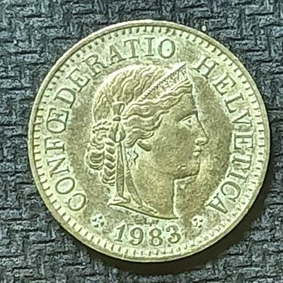 逸泉钱币2026第十九场世界钱币纪念币B2310-2754 2390瑞士1983年5分