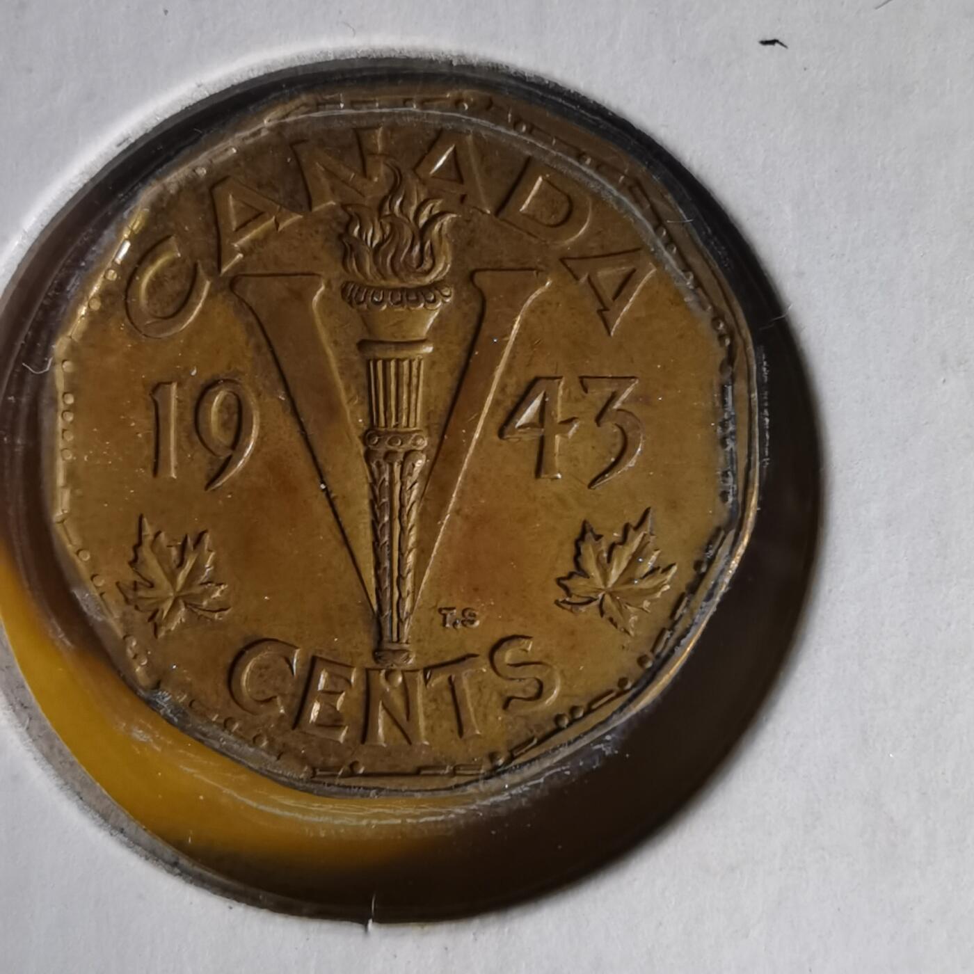 沼泽如烟--第1059场 加拿大1943年五分