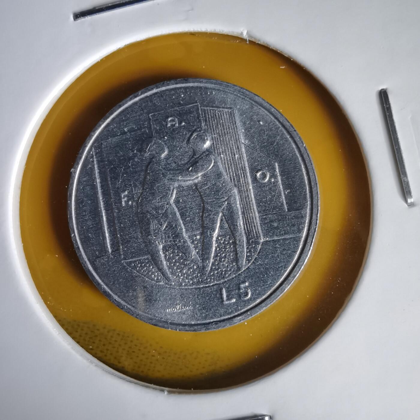 沼泽如烟--第1059场 圣马力诺1976年5里拉FAO