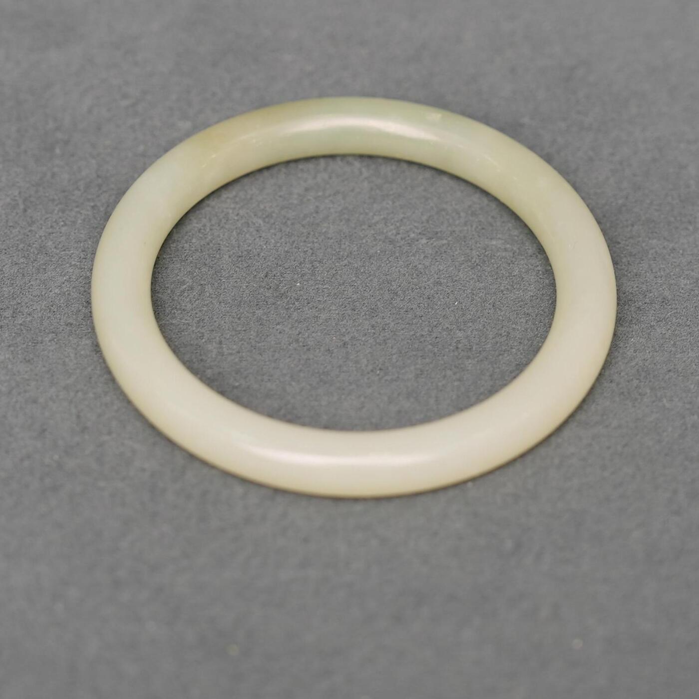 碧月说宝.韫玉流光-南京文物公司明清玉器专场（一） 青玉镯