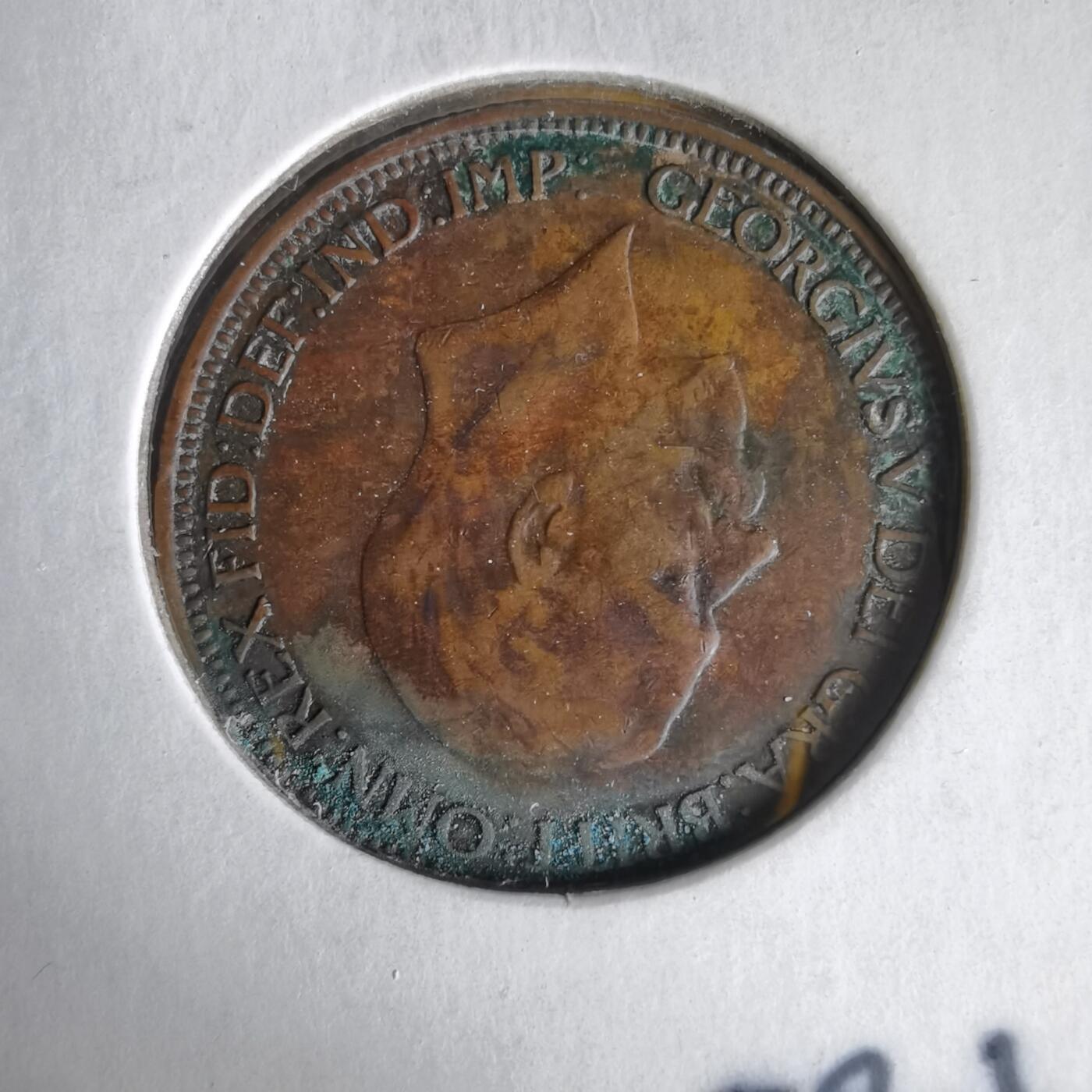 沼泽如烟--第1059场 英国1932年半便士